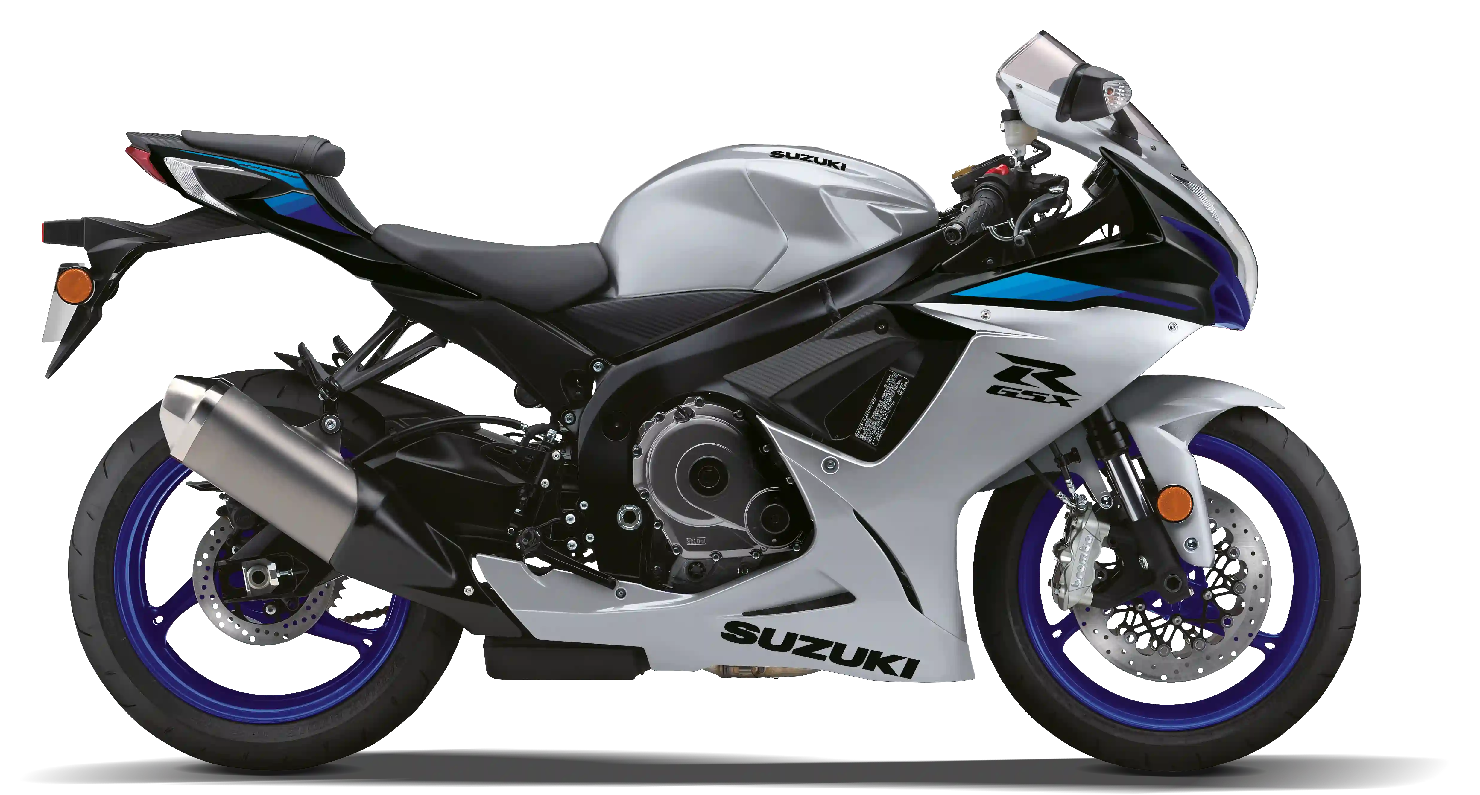 Gris Metálico - Azul Sólido  - GSX-R600